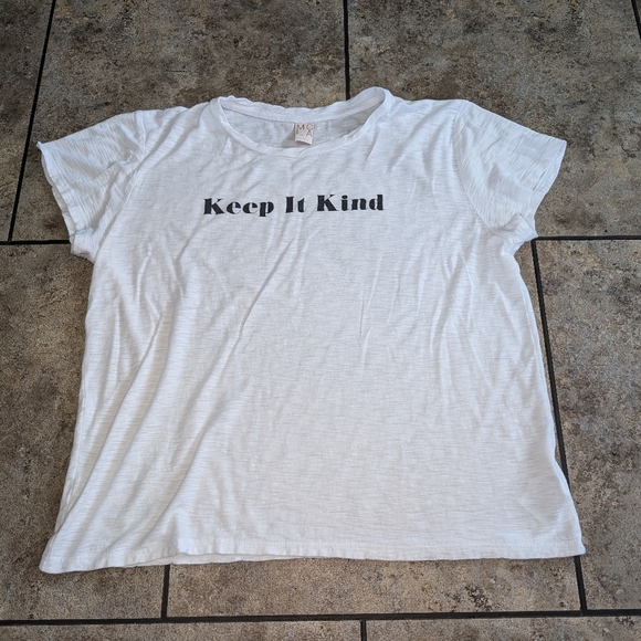 MCLA Keep it Kind Ladies Large Sheer Top - Picture 1 of 7